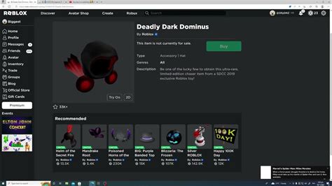 Deadly Dark Dominus is back! - YouTube