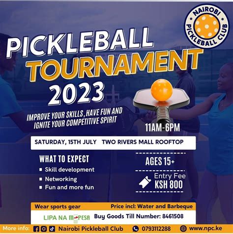 Pickleball Tournament 2023 - Kids FunScapes