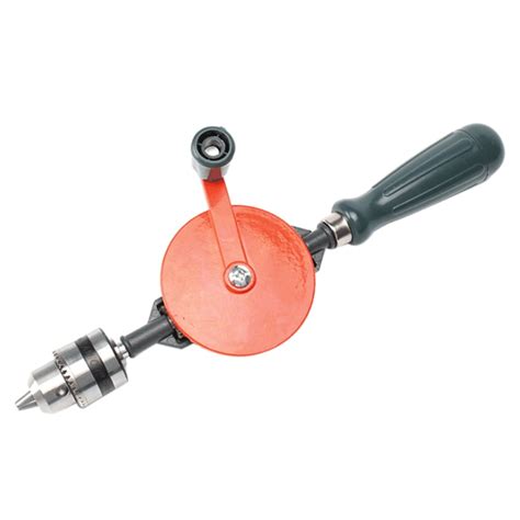 Hand Crank Drill All Steel Casting Drilling Drill Portable Mini Manual Drill with Double Pinions ...