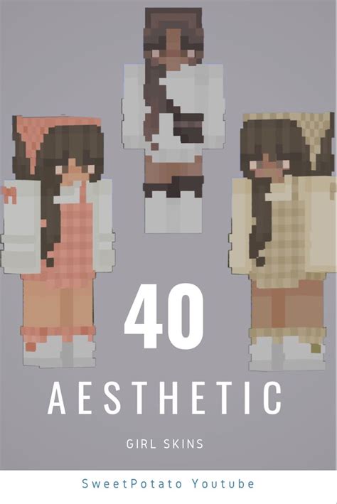 minecraft girl skins aesthetic – Artofit