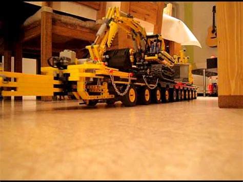 LEGO TECHNIC CAMION 8258 + REMORQUE - YouTube