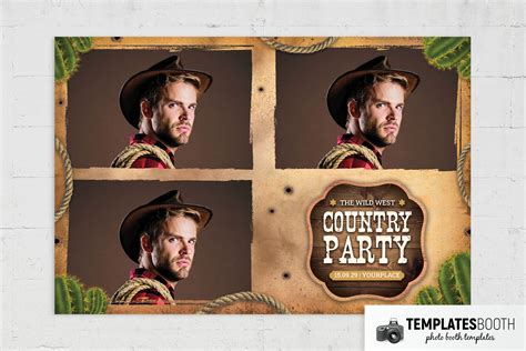 25+ Best Country & Western Photo Booth Templates - BrandPacks