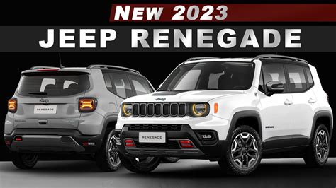 JEEP RENEGADE 2023 Facelift - New Lights, Bumpers Redesign and Interior ...