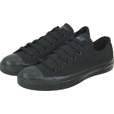 Converse Chuck Taylor All Star Core Oxford Low-Top Black Mono | Music123