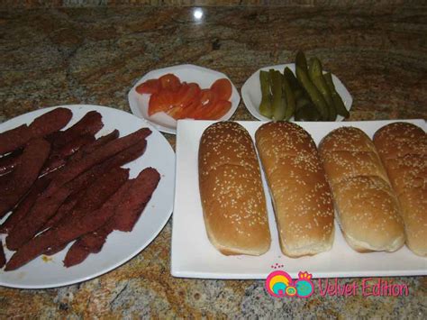 Soujouk Sandwich Velvet Edition