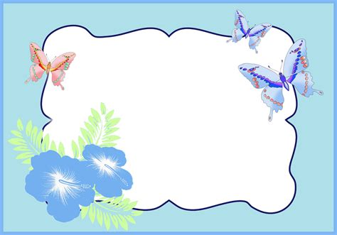 Butterfly Border Clipart