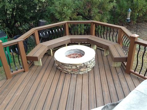 Is It Safe To Put A Fire Pit On Trex Deck • Decks Ideas