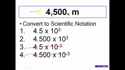 Scientific Notation Practice Conversions 3 - Chemistry & Physics - YouTube