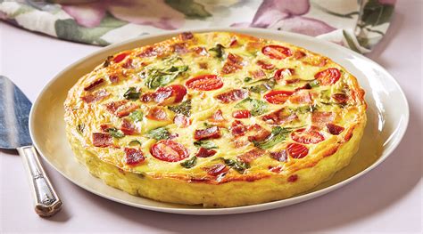 Bacon-Gouda Crustless Quiche | Wisconsin Cheese