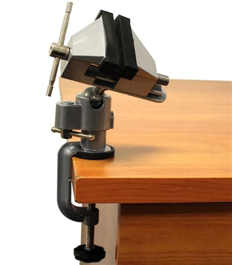 Vises Bench 360 Swivel Vise 3 Work Bench Clamp Tabletop Vise