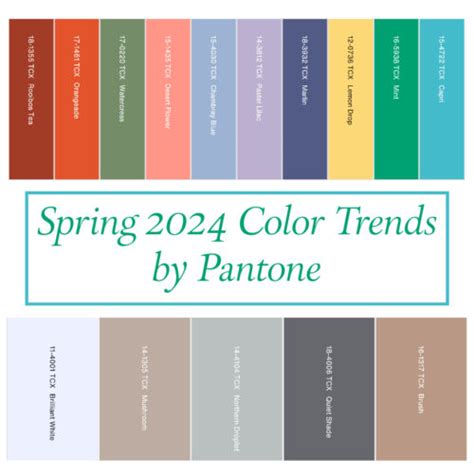 Spring 2024 color trends from Pantone and NYFW – Bay Area Fashionista