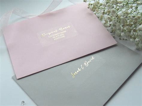Printable Wedding Address Labels to Make Your Life Easier