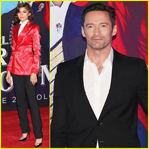 Zendaya & Hugh Jackman Both Suit Up for ‘The Greatest Showman’ Mexico City Premiere! | Hugh ...