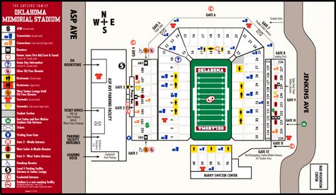 Oklahoma Sooners Football Stadium Seating Chart | Elcho Table