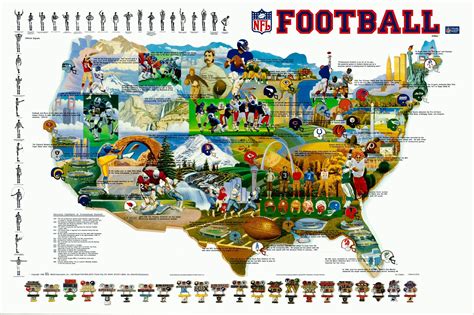 Nfl Teams On American Map