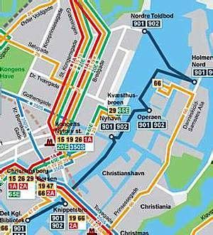 Copenhagen Bus Routes Map