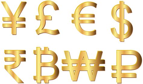 Symbols Currency Symbol Transparent Money Free PNG HQ Transparent HQ PNG Download | FreePNGImg