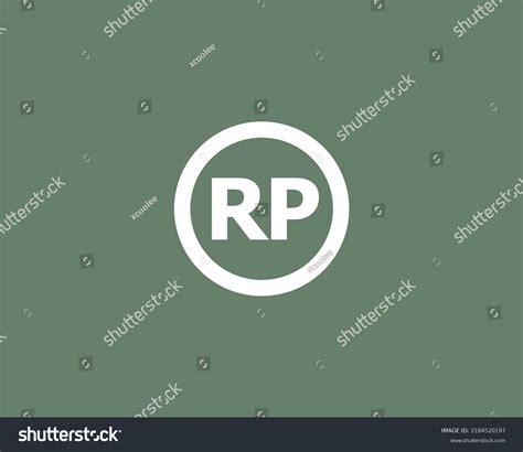 Rp Logo Design Vector Template Stock Vector (Royalty Free) 2184520197 | Shutterstock