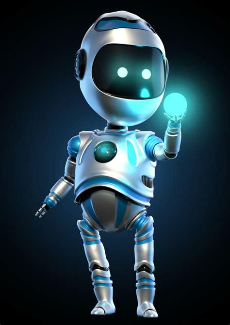 ArtStation - 3D Cartoon Robot