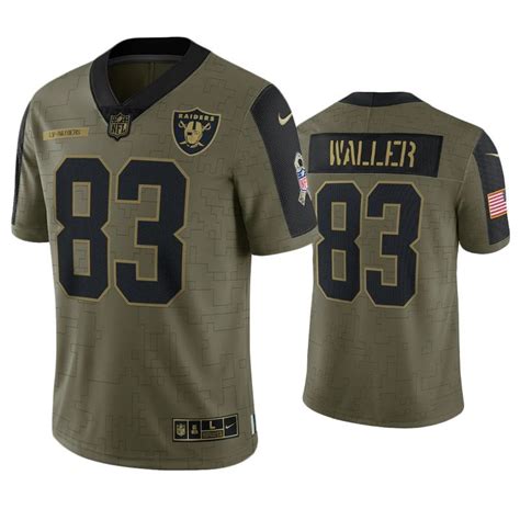 Raiders Darren Waller 2021 Limited Salute To Service Jersey – US Sports Nation