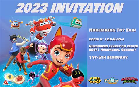 Meet us during Spielwarenmesse Nuremberg Toy Fair 2023 • Alpha Animation