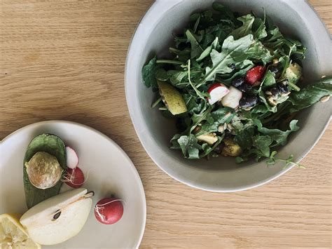 Salad with Tahini Dressing – A Table To Gather