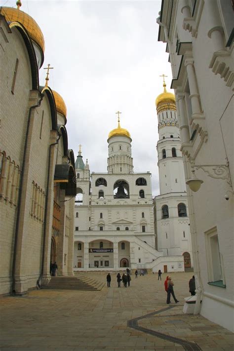 Moscow Kremlin Fortress and Kremlin Cathedral Inside an Autumn T Editorial Photography - Image ...