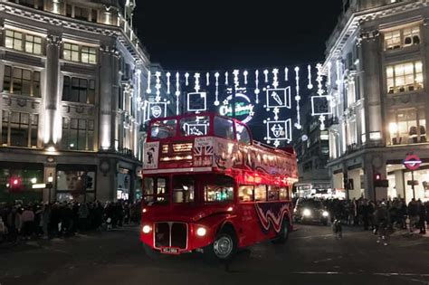 London Christmas Lights Tour by Vintage Bus Open Top | GetYourGuide