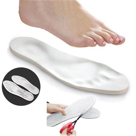 blessfun new Antibacterial Memory Foam Shoe Pad Insoles for Women Men Unisex Insoles One size ...