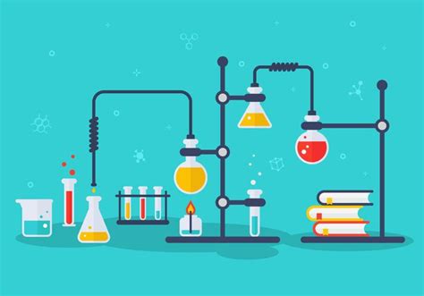 Chemistry Lab Vector Illustration 225554 Vector Art at Vecteezy