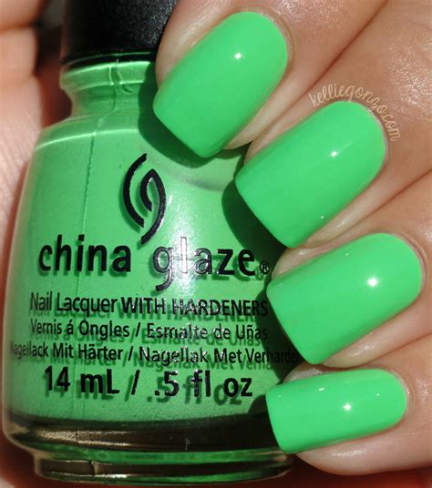 KellieGonzo: China Glaze Summer 2014 Off Shore Collection Part 1 Swatches & Review