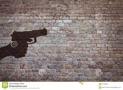 Hand holding gun stock image. Image of holding, barrel - 87785829