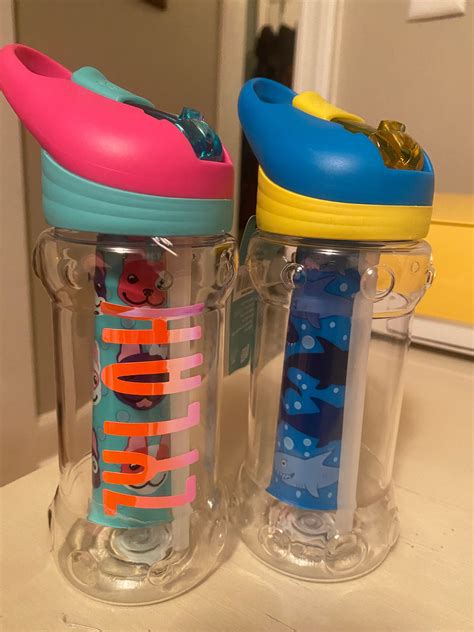 Personalized water bottles for kids | Etsy