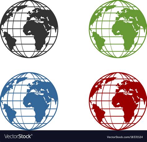 Global logo Royalty Free Vector Image - VectorStock