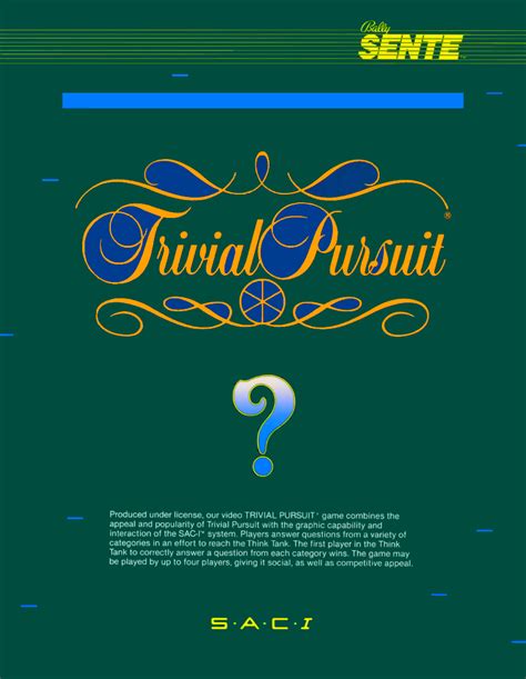 Trivial Pursuit (Think Tank - Genus Edition) (12/14/84) ROM