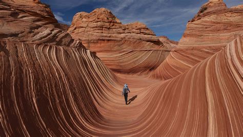 Amazing sandstone rock formation in Arizona