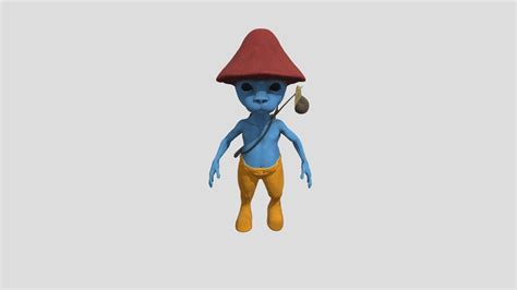 blue-smurf-cat - Download Free 3D model by Yameez [326ae62] - Sketchfab