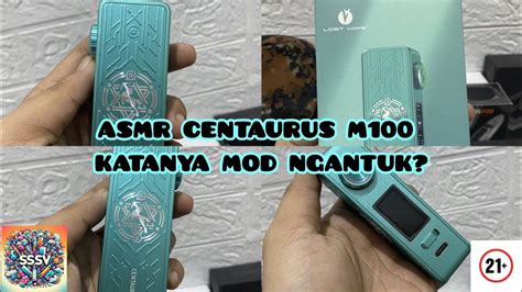 ASMR UNBOXING CENTAURUS M100 ICY MINT BY LOSTVAPE - YouTube