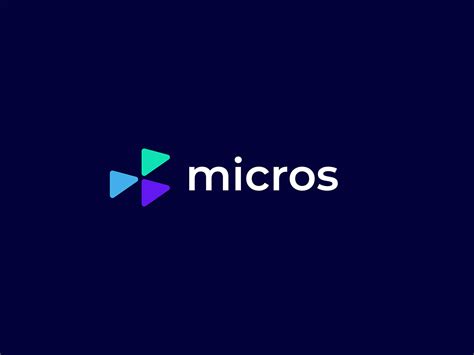 micros logo design on Behance