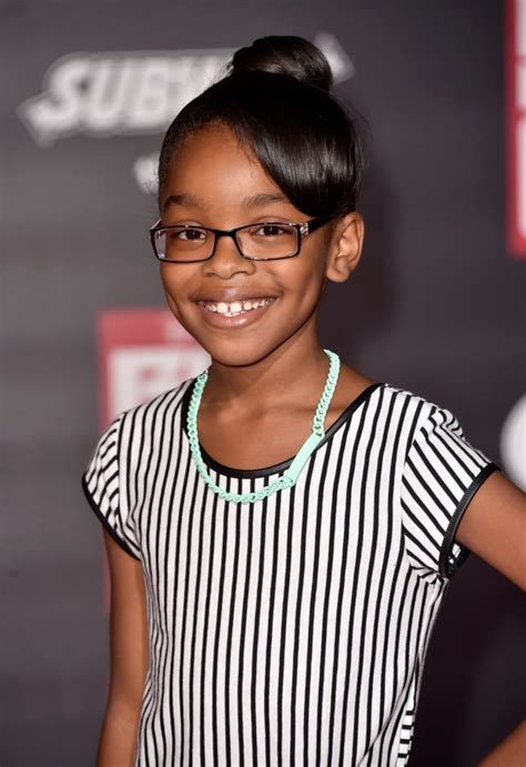 Marsai Martin, Then | The Black-ish Kids Then and Now Pictures ...