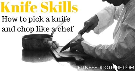 How To Hold A Knife And Chop Vegetables Like A Chef — Fitness Doctrine