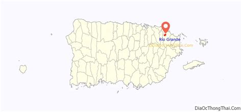 Map of Río Grande zona urbana - Thong Thai Real