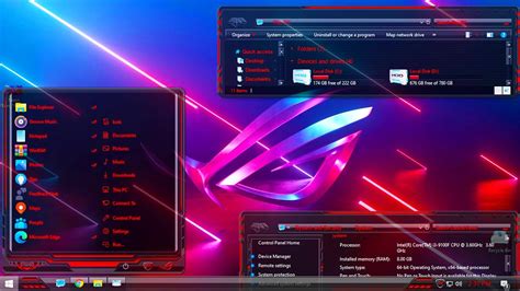 Windows 10 Asus Rog Complete Theme Pack - IMAGESEE