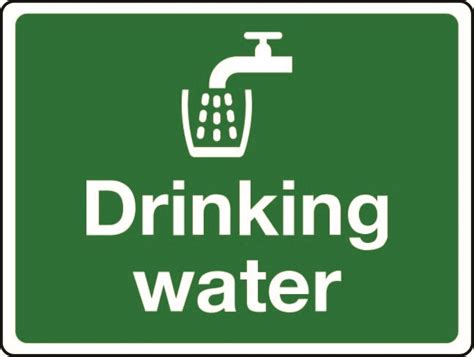 Drinking Water Signs Printable - ClipArt Best