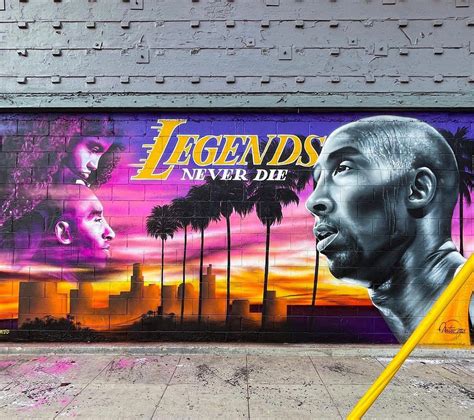 Kobe Bryant murals in South Los Angeles