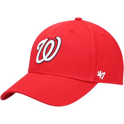 Washington Nationals '47 Legend MVP Adjustable Hat - Red - OSFA ...