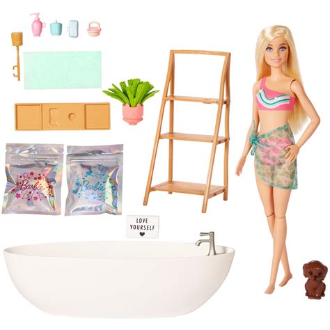 Barbie Doll & Bathtub Playset | BIG W