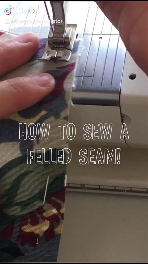 How to sew a flat felled seam a tutorial with pictures – Artofit