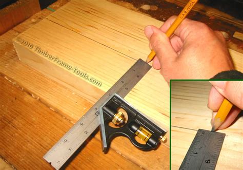 Timber Frame Tools » Combination Square Tuning