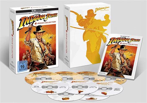 Indiana Jones: 4-Movie Collection 4K Blu-ray Release Date June 10, 2021 ...